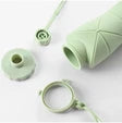 Silicone Foldable Water Bottle 600ml | Portable Pocket Size Collapsible Travel Bottle (Random Color)