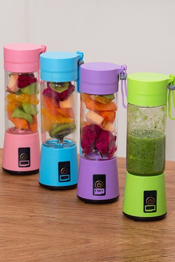 Portable Rechargeable USB Juicer Blender Bottle – Mini Electric Smoothie Maker