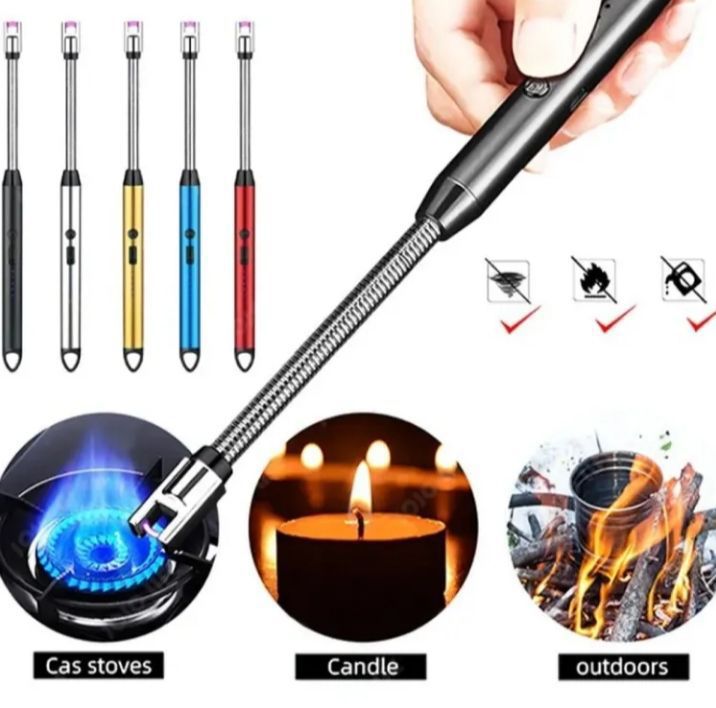 Arc Rechargeable Kitchen Lighter – USB Type-C Electric Igniter with Metal Body