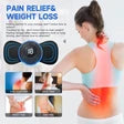 EMS Butterfly Neck Massager | Portable Electric Pulse Muscle Stimulator for Neck Pain Relief